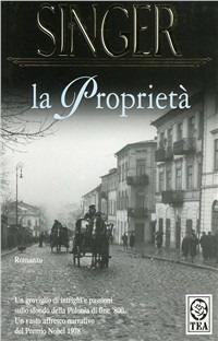 La proprietà - Isaac Bashevis Singer - copertina