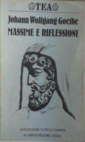 Massime e riflessioni - Johann Wolfgang Goethe - copertina