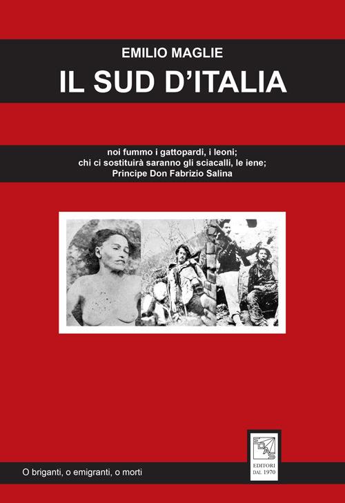 Il sud d'Italia. «Noi fummo i gattopardi, i leoni; chi ci sostituirà saranno gli sciacalli, le iene» Principe Don Fabrizio Salina - Emilio Maglie - copertina