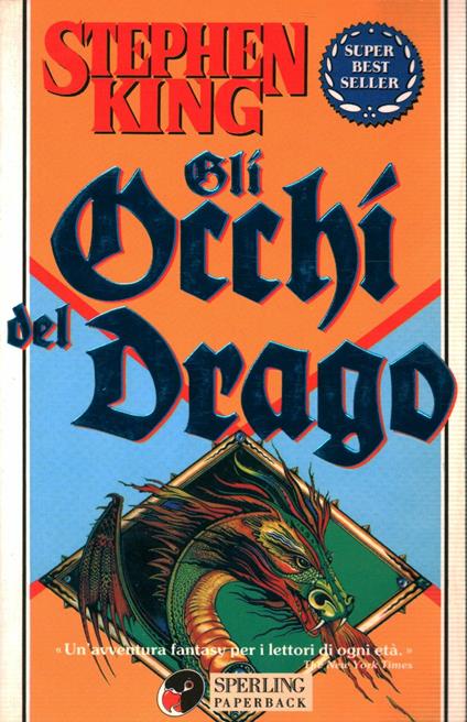 Gli occhi del drago - Stephen King - copertina