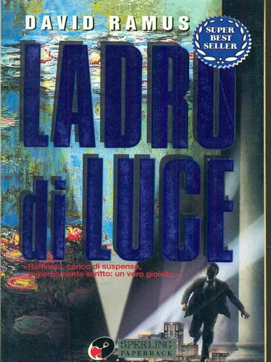 Ladro di luce - David Ramus - copertina