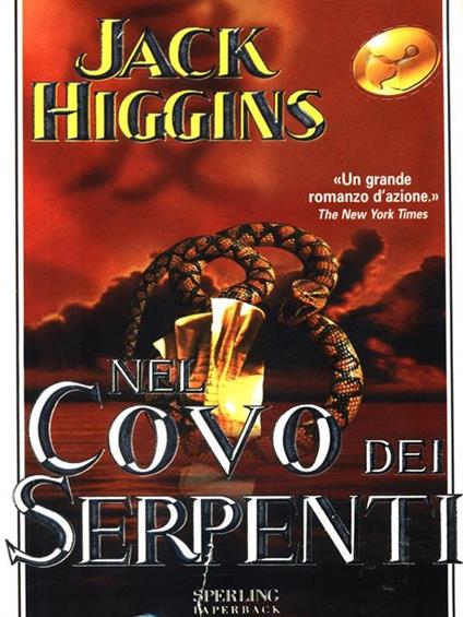 Nel covo dei serpenti - Jack Higgins - copertina