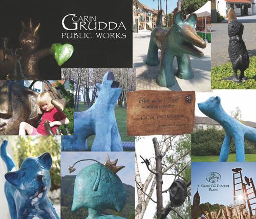 Carin Grudda. Public works. Ediz. tedesca e inglese - copertina
