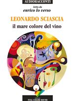 Il mare colore del vino letto da Enrico Lo Verso. Audiolibro. CD Audio