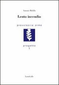 Lento incendio - Antonio Melillo - copertina