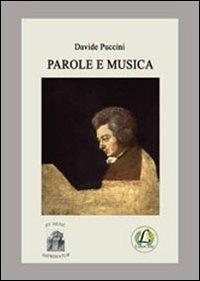 Parole e musica - Davide Puccini - copertina