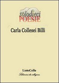 Le dieci parole - Carla Collesei Billi - copertina