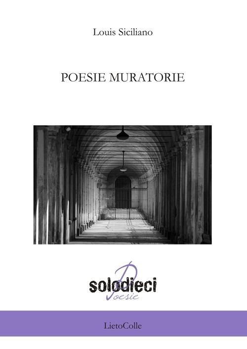 Poesie muratorie - Louis Siciliano - copertina