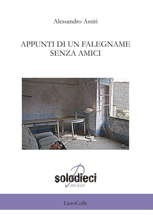 Appunti di un falegname senza amici - Alessandro Assiri - copertina