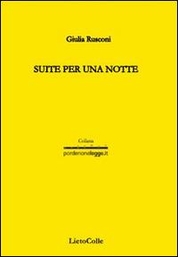 Suite per una notte - Giulia Rusconi - copertina