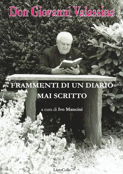 Frammenti di un diario mai scritto - Giovanni Valassina - copertina