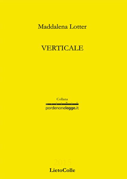 Verticale - Maddalena Lotter - copertina