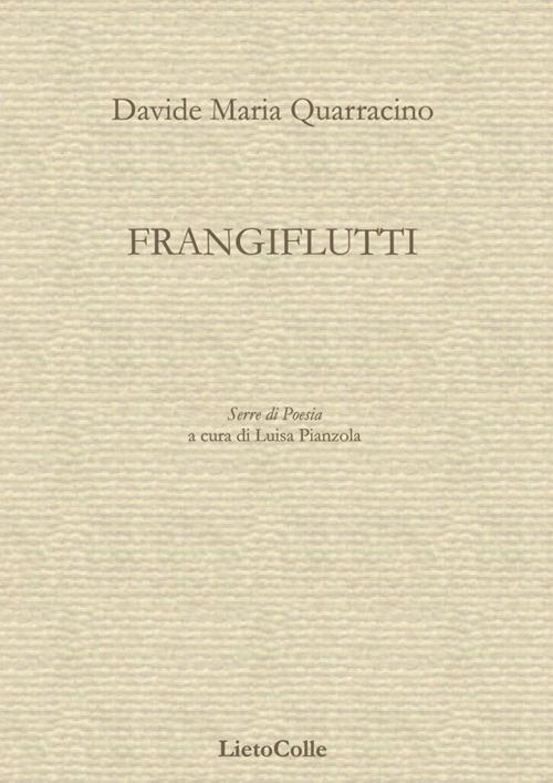 Frangiflutti - Davide M. Quarracino - copertina