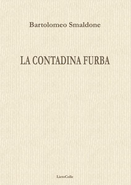 La contadina furba - Bartolomeo Smaldone - copertina