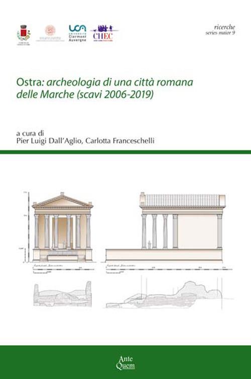Ostra: archeologia di una città romana delle Marche (scavi 2006-2019) - copertina