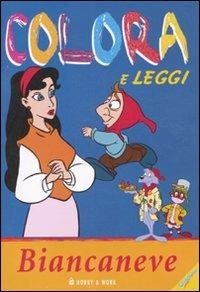 Biancaneve. Colora e leggi - copertina