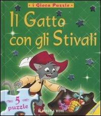 Il gatto con gli stivali. Libro puzzle - copertina