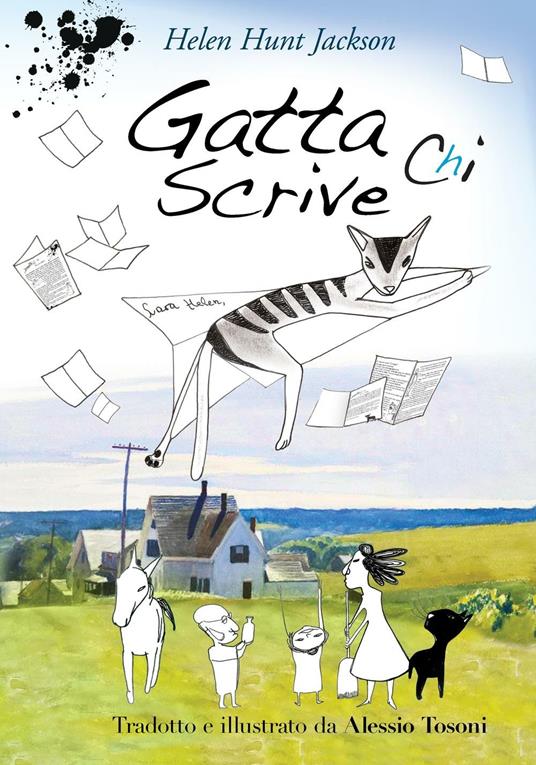 Gatta chi scrive. Ediz. illustrata - Helen Hunt Jackson - copertina