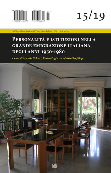 Personalità e istituzioni nella grande emigrazione italiana degli anni 1950-1980 - copertina