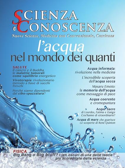 Scienza e conoscenza. L'Acqua nel mondo dei Quanti. Vol. 54 - copertina