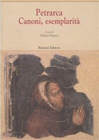 Petrarca. Canoni, esemplarità - copertina