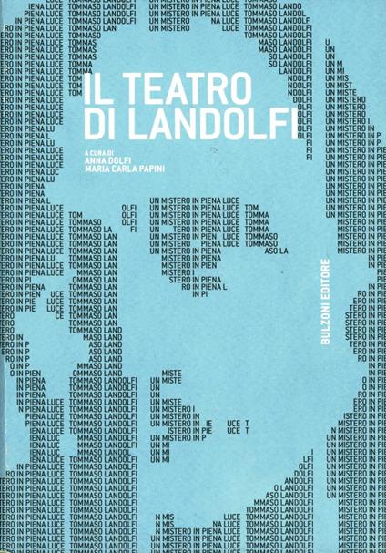 Il teatro di Landolfi. Atti della giornata di studio (Firenze 12 dicembre 2008) - copertina