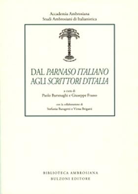 Studi ambrosiani di italianistica (2012). Vol. 3: Dal «Parnaso italiano» agli «Scrittori d'Italia». - copertina