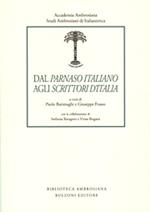 Studi ambrosiani di italianistica (2012). Vol. 3: Dal «Parnaso italiano» agli «Scrittori d'Italia».