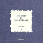 Memoria di Shakespeare. Vol. 8