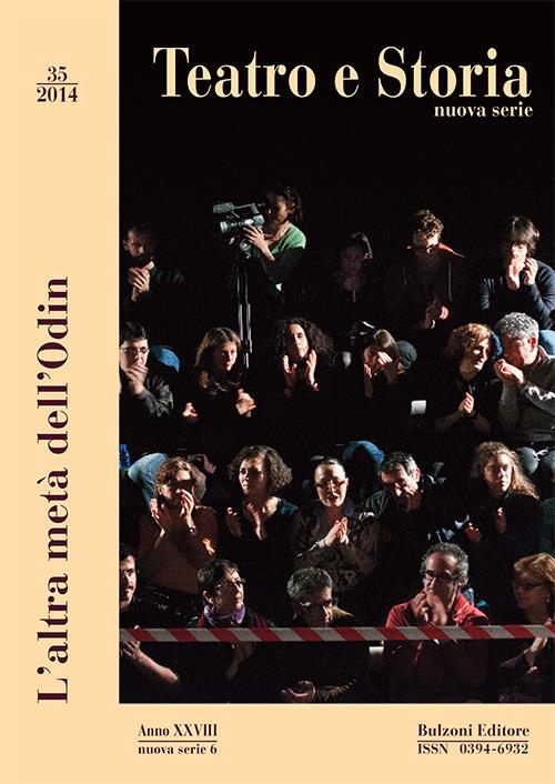 Teatro e storia. Vol. 35: L'altra metà dell'Odin - copertina