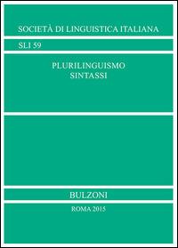 Plurilinguismo. Sintassi - copertina