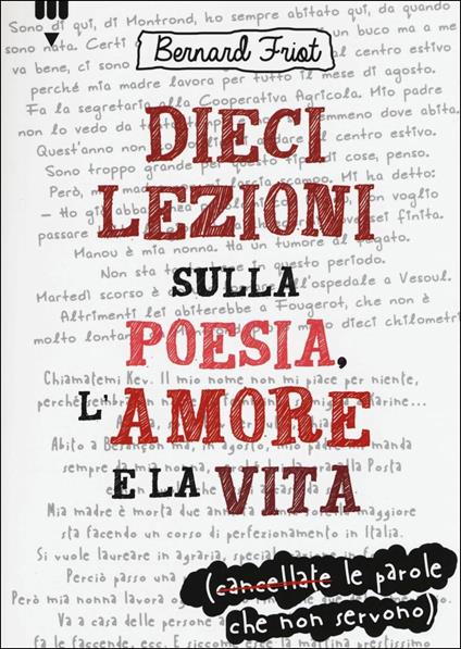 Dieci lezioni sulla poesia, l'amore e la vita - Bernard Friot - copertina