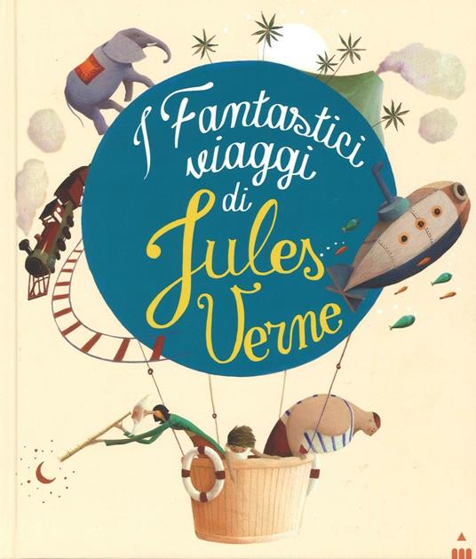 I fantastici viaggi di Jules Verne - copertina