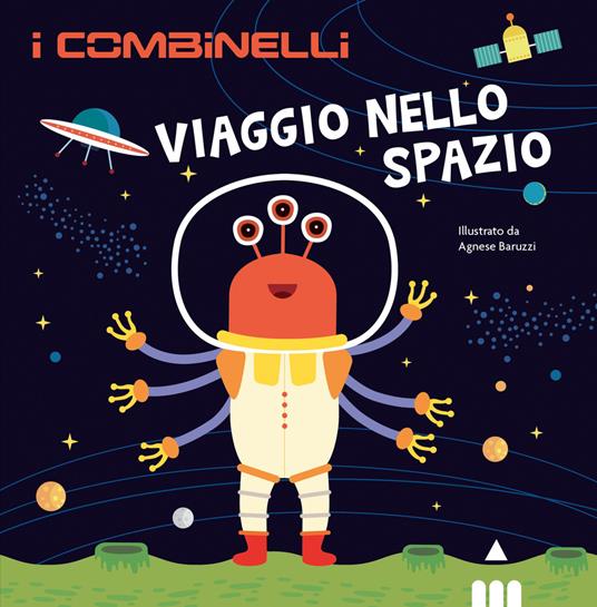 Viaggio nello spazio. Ediz. a colori - Agnese Baruzzi - copertina