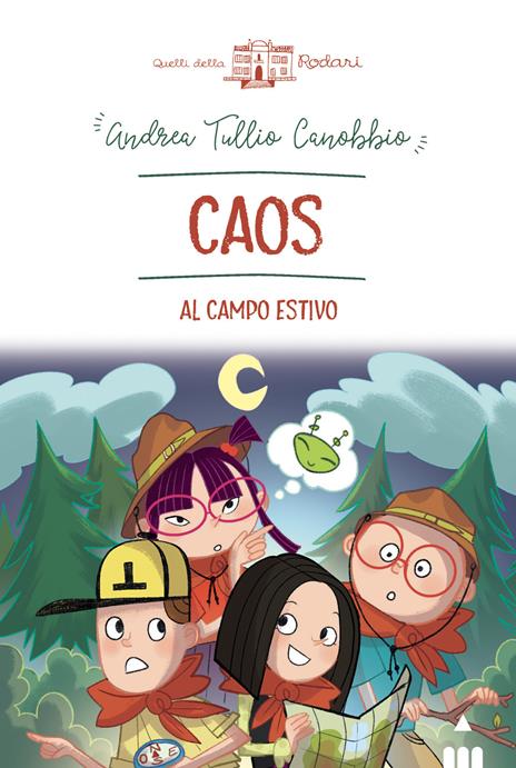 Caos al campo estivo - Andrea Tullio Canobbio - copertina