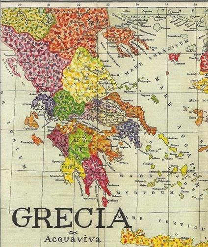 Grecia. Poesie, favole, pensieri - copertina