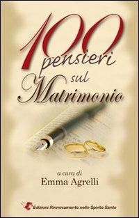 100 pensieri sul matrimonio - copertina
