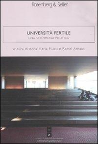 L'università fertile. Una scommessa politica - copertina