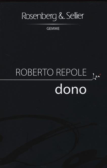 Dono - Roberto Repole - copertina