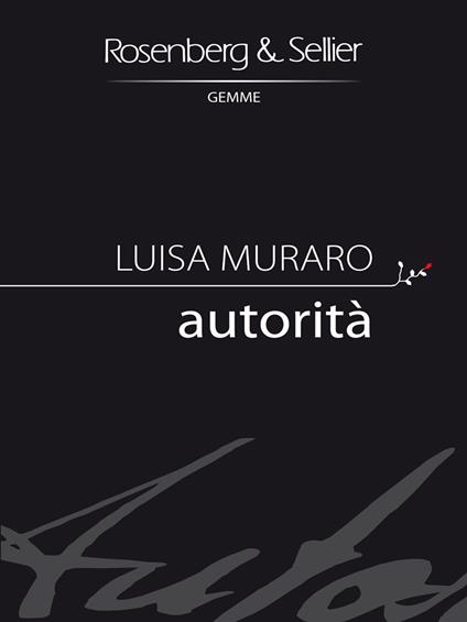 Autorità - Luisa Muraro - ebook
