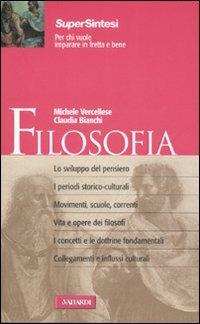 Filosofia - Michele Vercellese,Claudia Bianchi - copertina