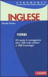 Inglese. Verbi - Mariella Moretti - copertina