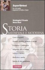 Storia medievale e moderna