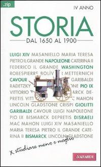 Storia. Vol. 4: Dal 1650 al 1900 - Sandra D'Alessandro - copertina