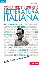 Domande e verifiche. Letteratura italiana. Ottocento e Novecento