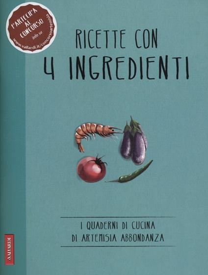 Ricette con 4 ingredienti - copertina