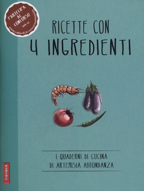 Ricette con 4 ingredienti - copertina