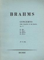 Brahms opera 77. Doppia morte in agguato