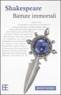 Battute immortali - William Shakespeare - copertina