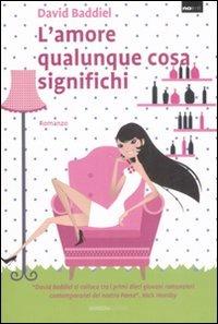 L' amore, qualunque cosa significhi - David Baddiel - copertina